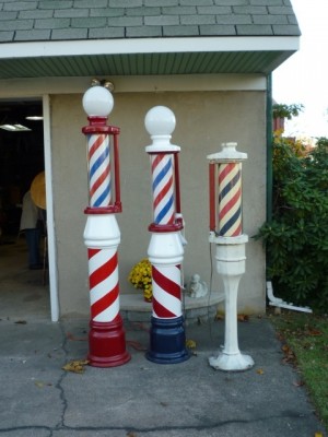 Old Barber Poles 121
