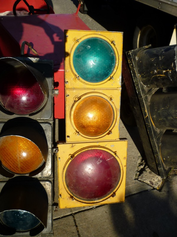 Group of Vintage Street Stop Lights « Obnoxious Antiques