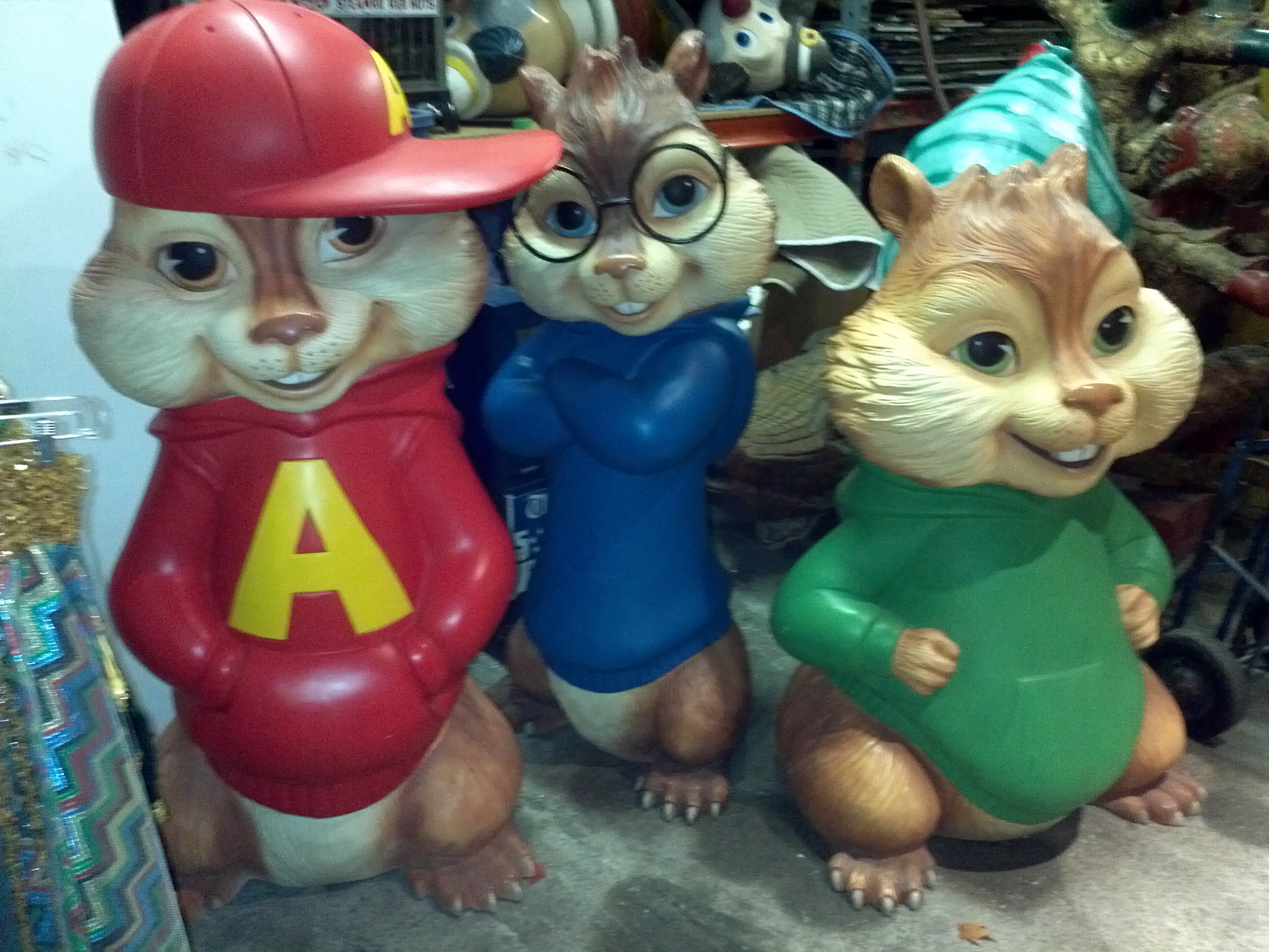 chipmunk figures