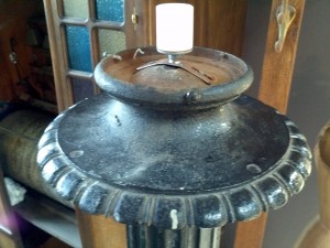 cast iron lamp 9