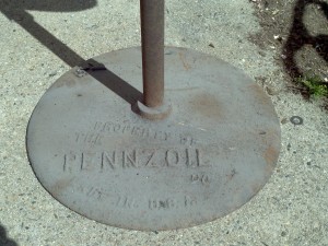 pennzoil sign