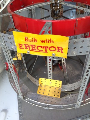 erector set amusement model merry go round 1