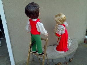 animated christmas dolls