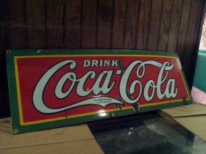 coke porcelain sign 4