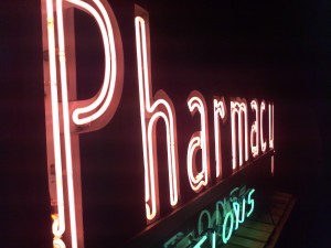 drug pharmacy  neon 14