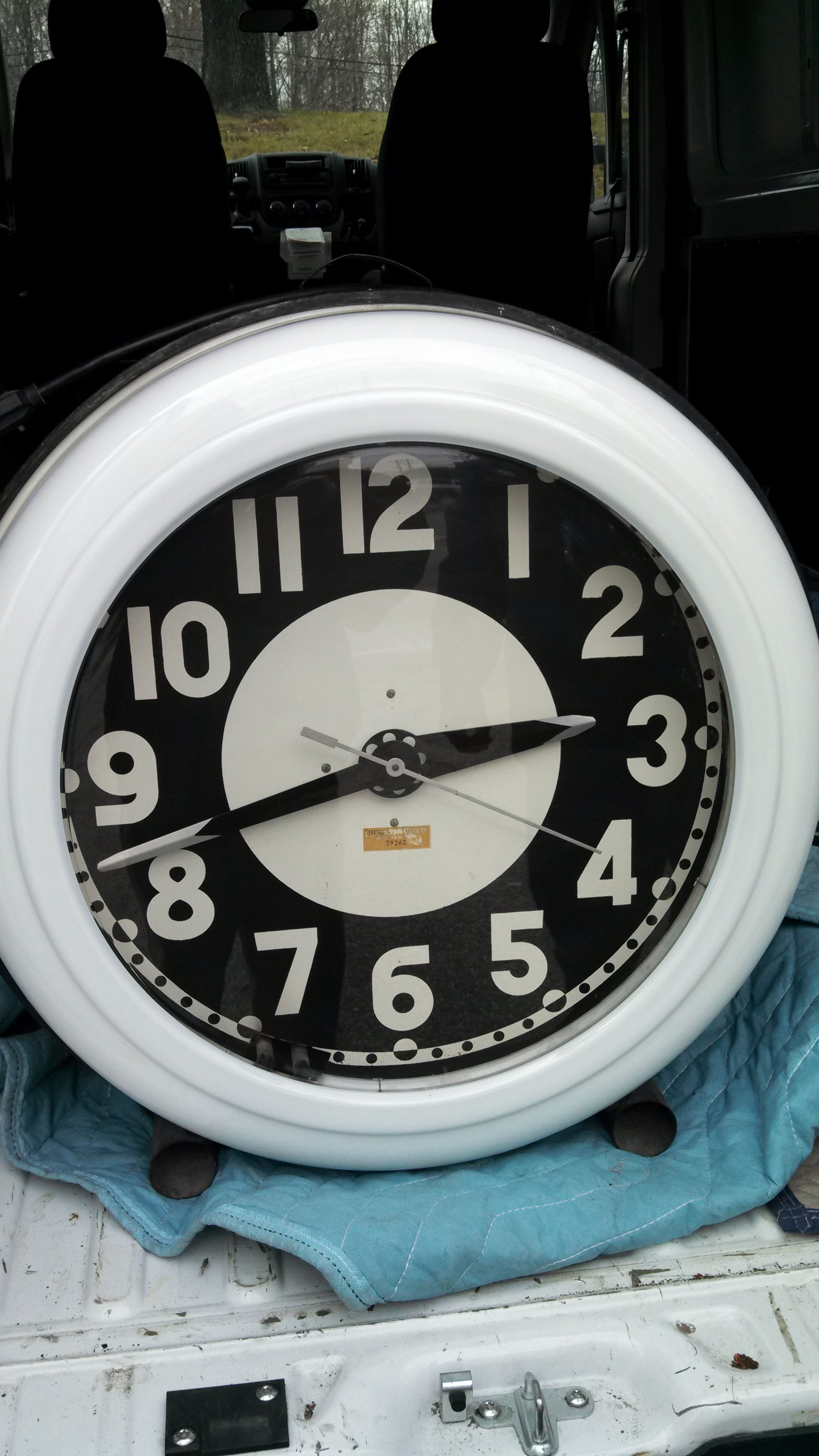 1950’s Neon Gas Station Cleveland Clock « Obnoxious Antiques