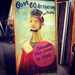 sideshow panel african