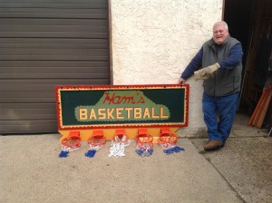 basket ball sign