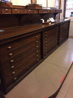 church vestment cabinet 1