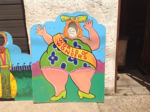 fat lady and guy cut out 1