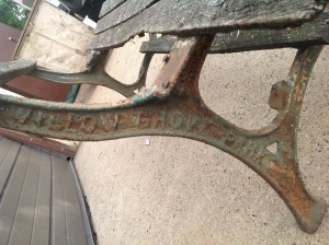 willow grove park bench 3