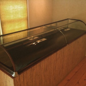 display case antique 8ft 1