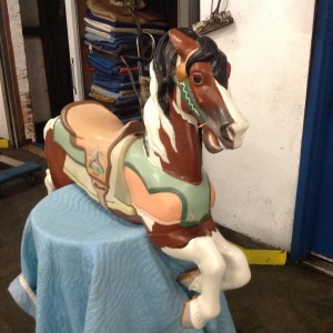 carousel horse palmino 2