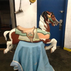 carousel horse palmino 5