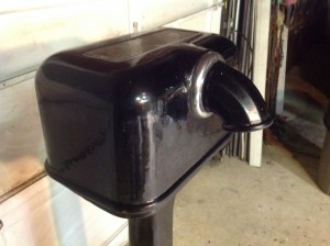 hand dryer black sani dri 3