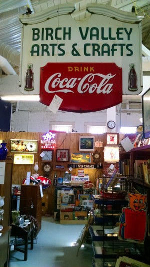coke sign double sided 1