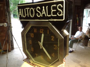 neon auto clock 1