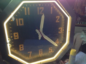 neon auto clock 5
