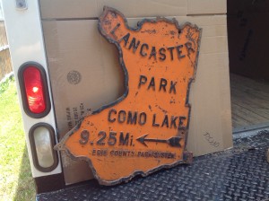 sign cast iron ny lake 1