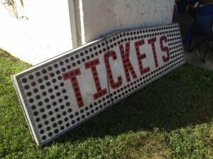 ticket sign from nc 2