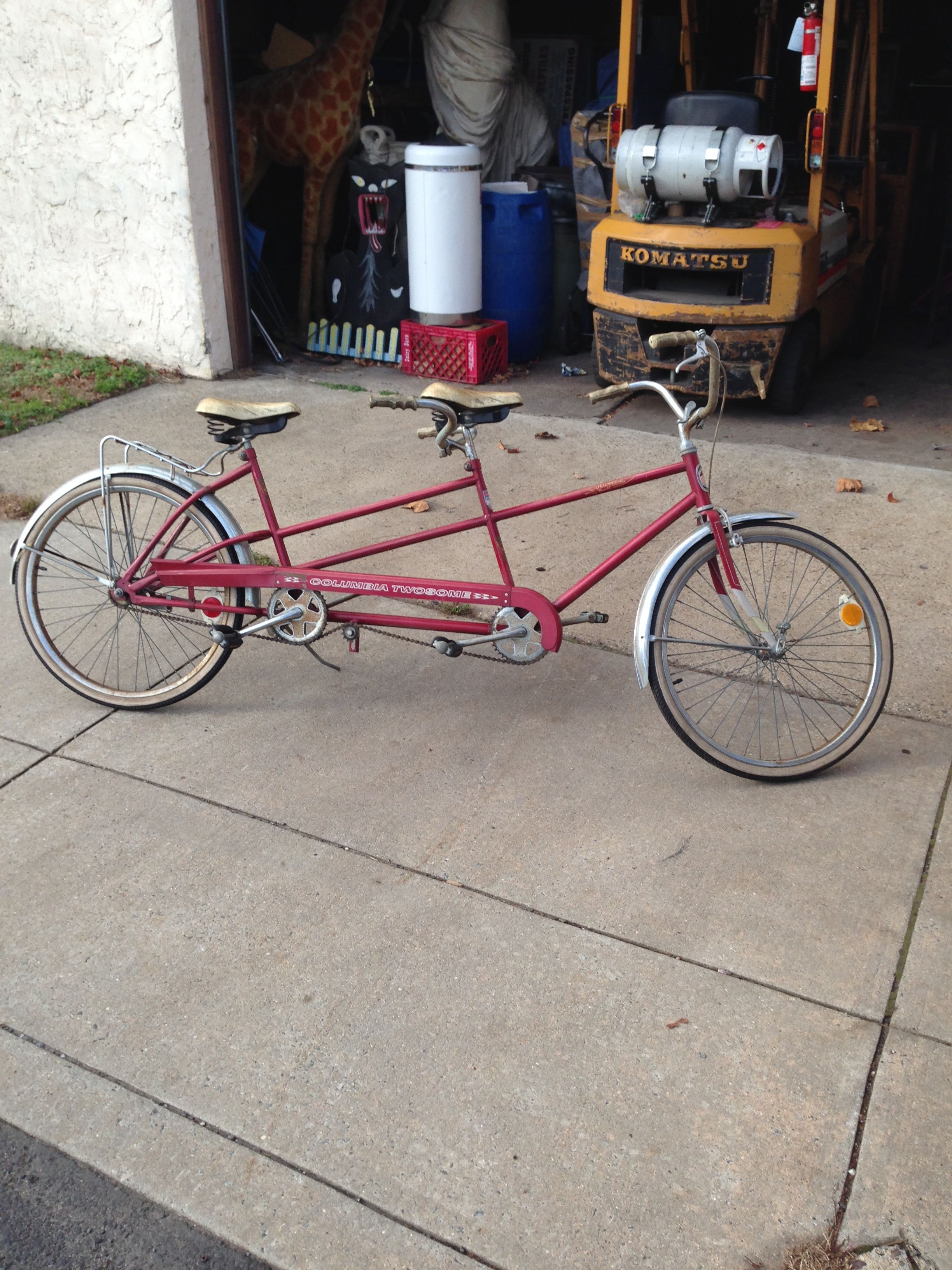 Vintage Columbia Twosome Two Seater Bike « Obnoxious Antiques