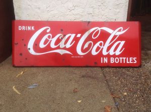 coke sign 5foot long 1