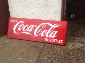 coke sign 5foot long 3