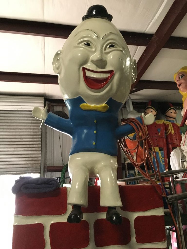 Vintage Animated Humpty Dumpty Automaton Store Display « Obnoxious Antiques