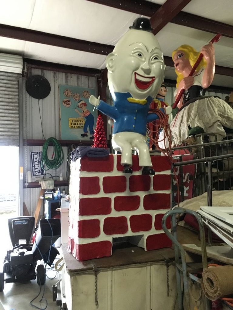 Vintage Animated Humpty Dumpty Automaton Store Display « Obnoxious Antiques