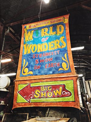 sideshow banner world of wonders