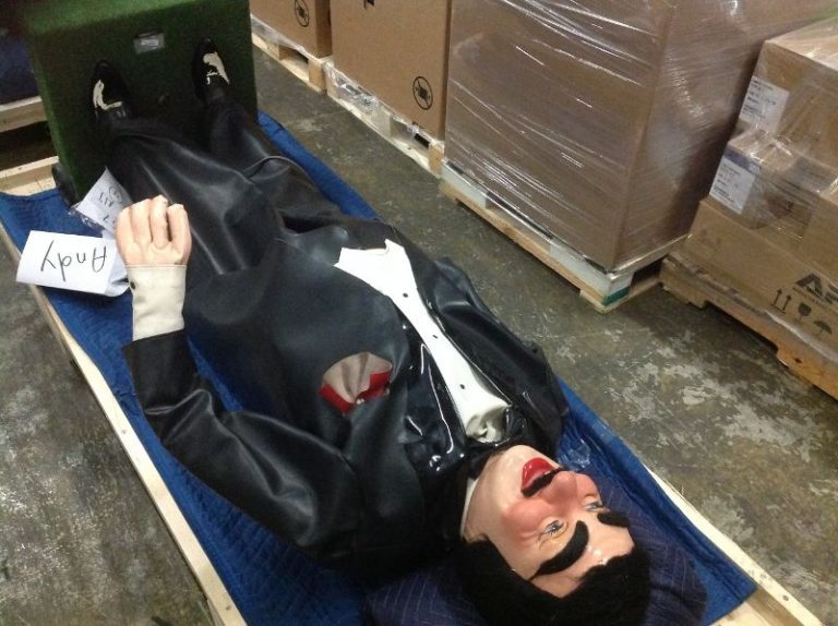 Group of Vintage Animated Amusement Park Clown Automatons