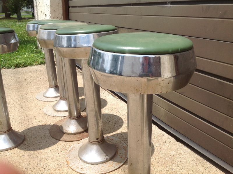 MidCentury Diner Stools « Obnoxious Antiques