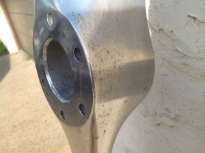airplane prop aluminum 3