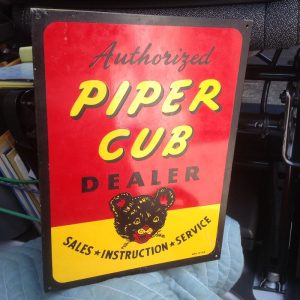 sign piper cub 1