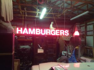 neon hamburger 5