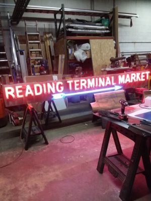 neon reading terminal