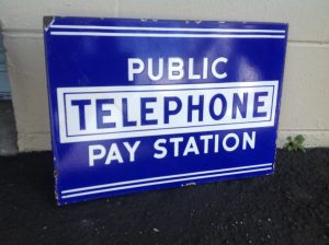 telephone sign double