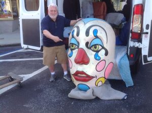 clown parade head 1