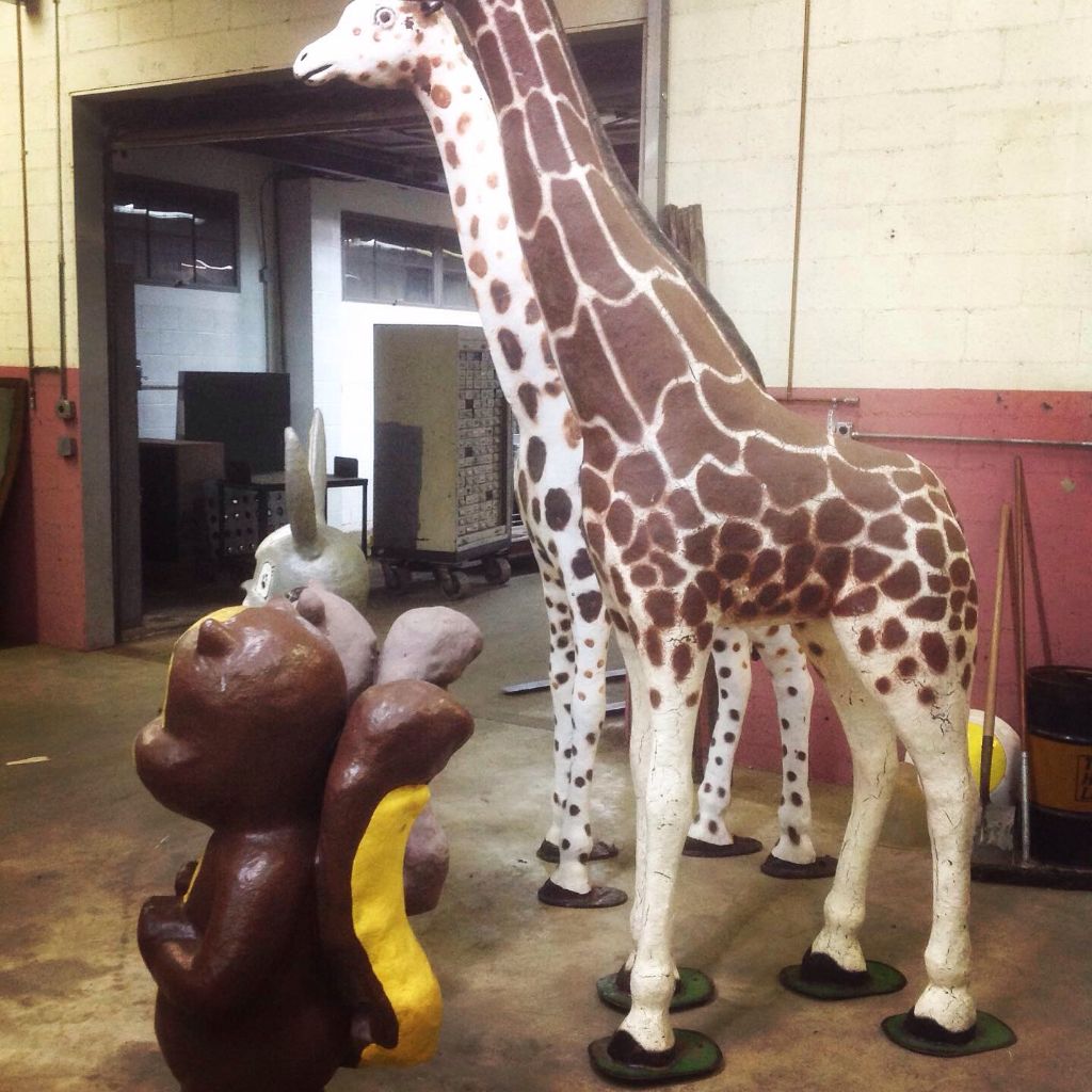 Group of 1950’s Miniature Golf Animal Statues « Obnoxious Antiques