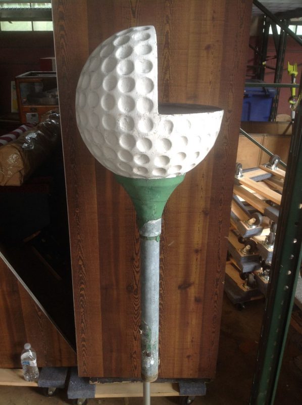 Vintage Miniature Golf Golf Ball Stand « Obnoxious Antiques