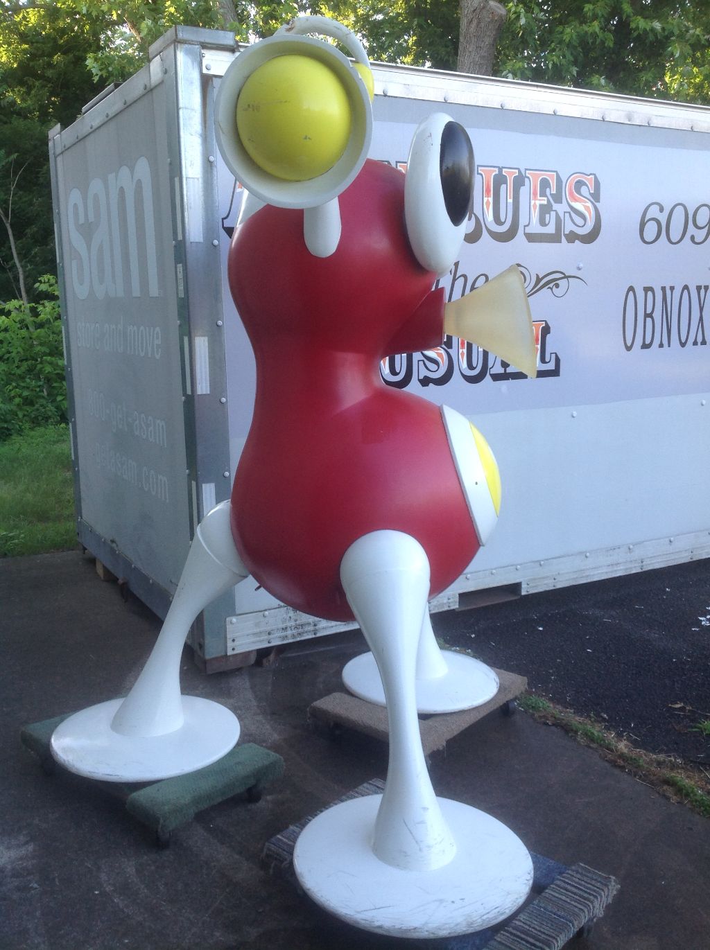 Vintage Zizzle Iz Toy Store Display Statue « Obnoxious Antiques