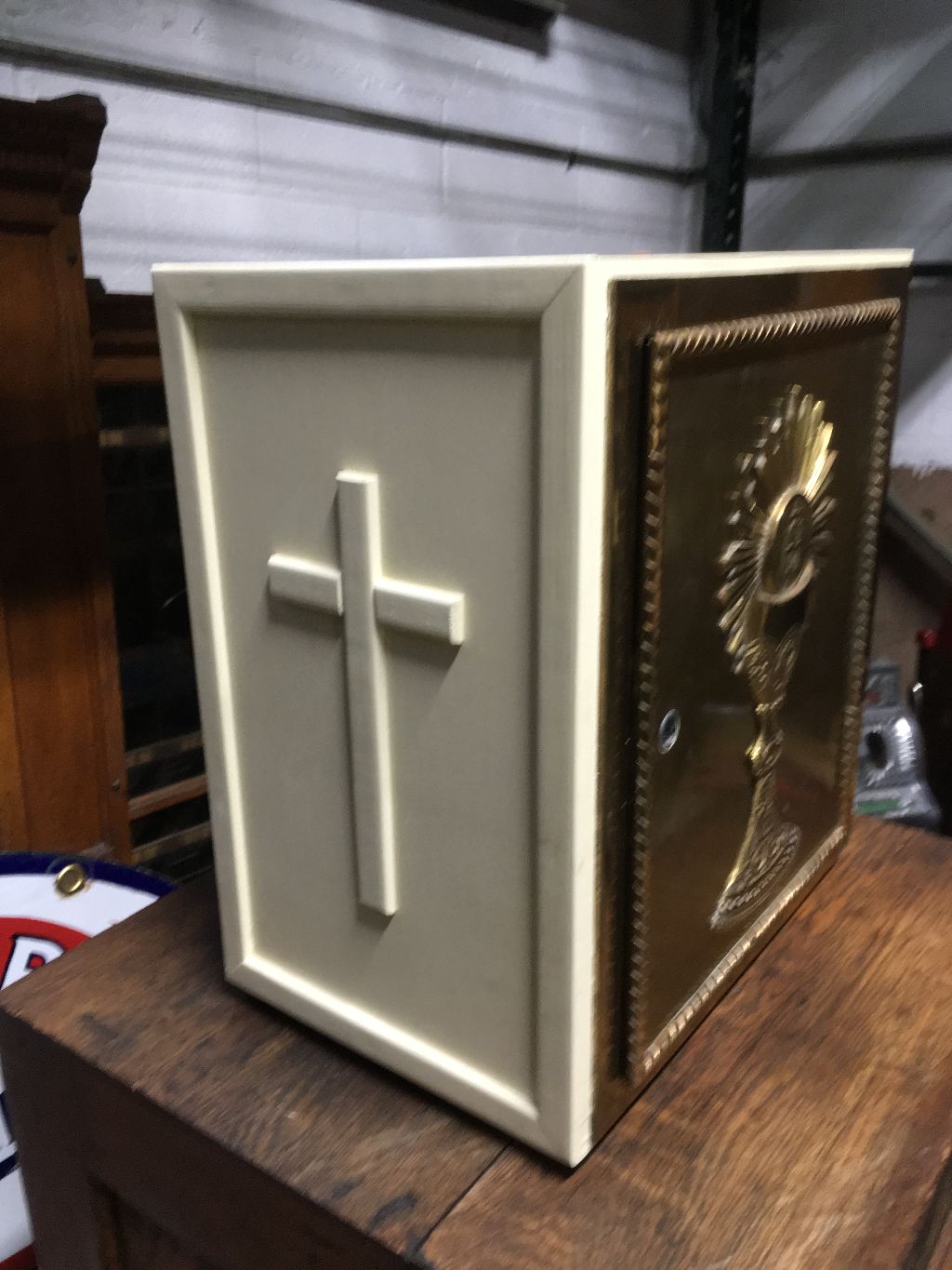 Antique Church Tabernacle With Key « Obnoxious Antiques