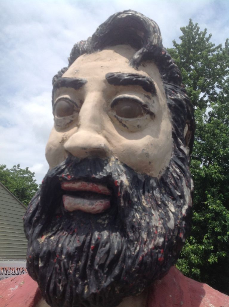 Antique Hunts Pier Paul Bunyan Lumberjack Statue Wildwood NJ ...